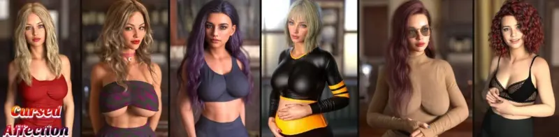 【欧美SLG/AI汉化/画廊解锁】诅咒之爱Steam AI汉化版【PC+安卓/5.6G/更新】-X游