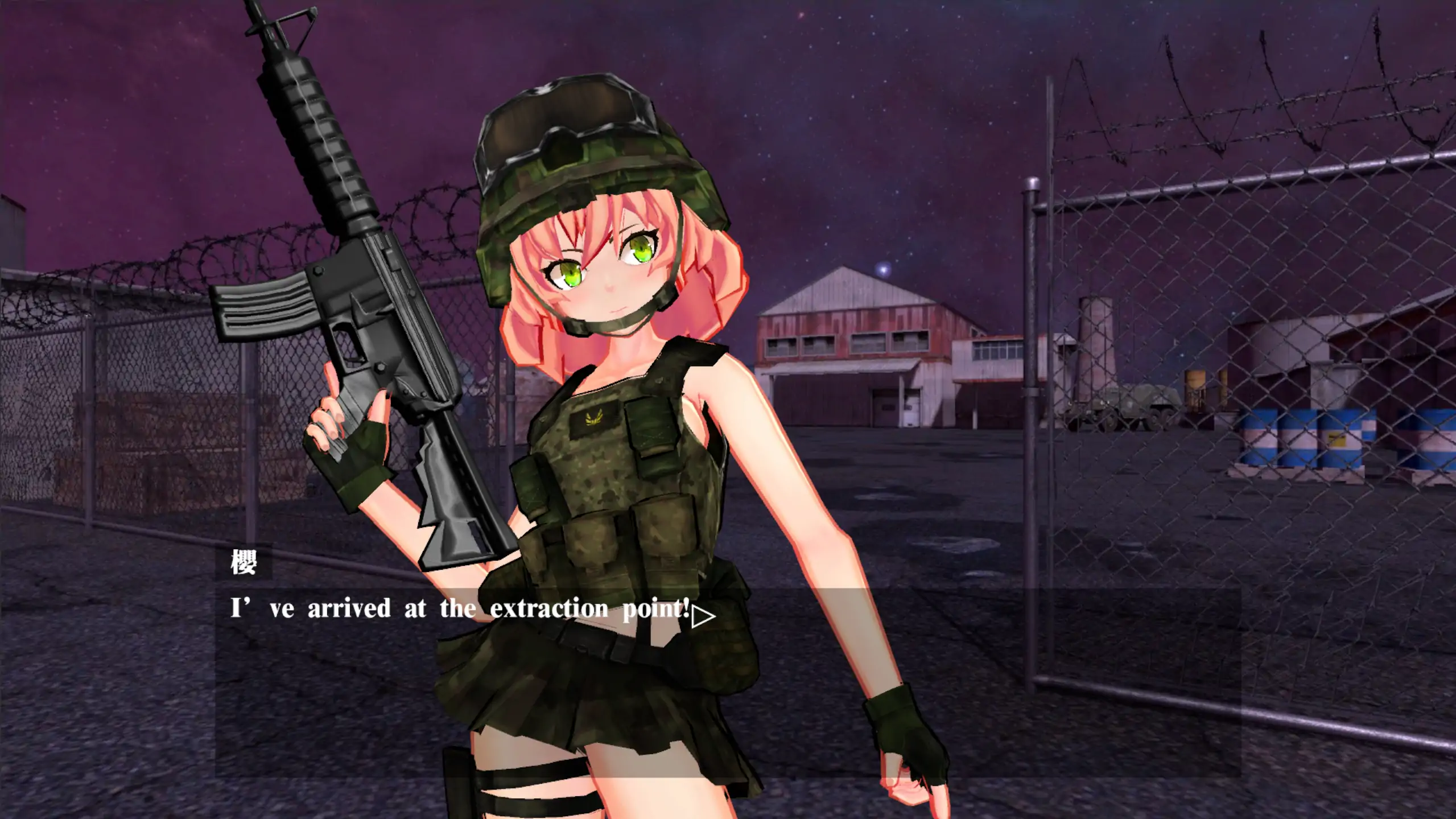 【日系SLG/官方中文/射击】Back 4 Boobs：樱之脱逃1.0 官方中文【PC/0.37G】 内容图 1