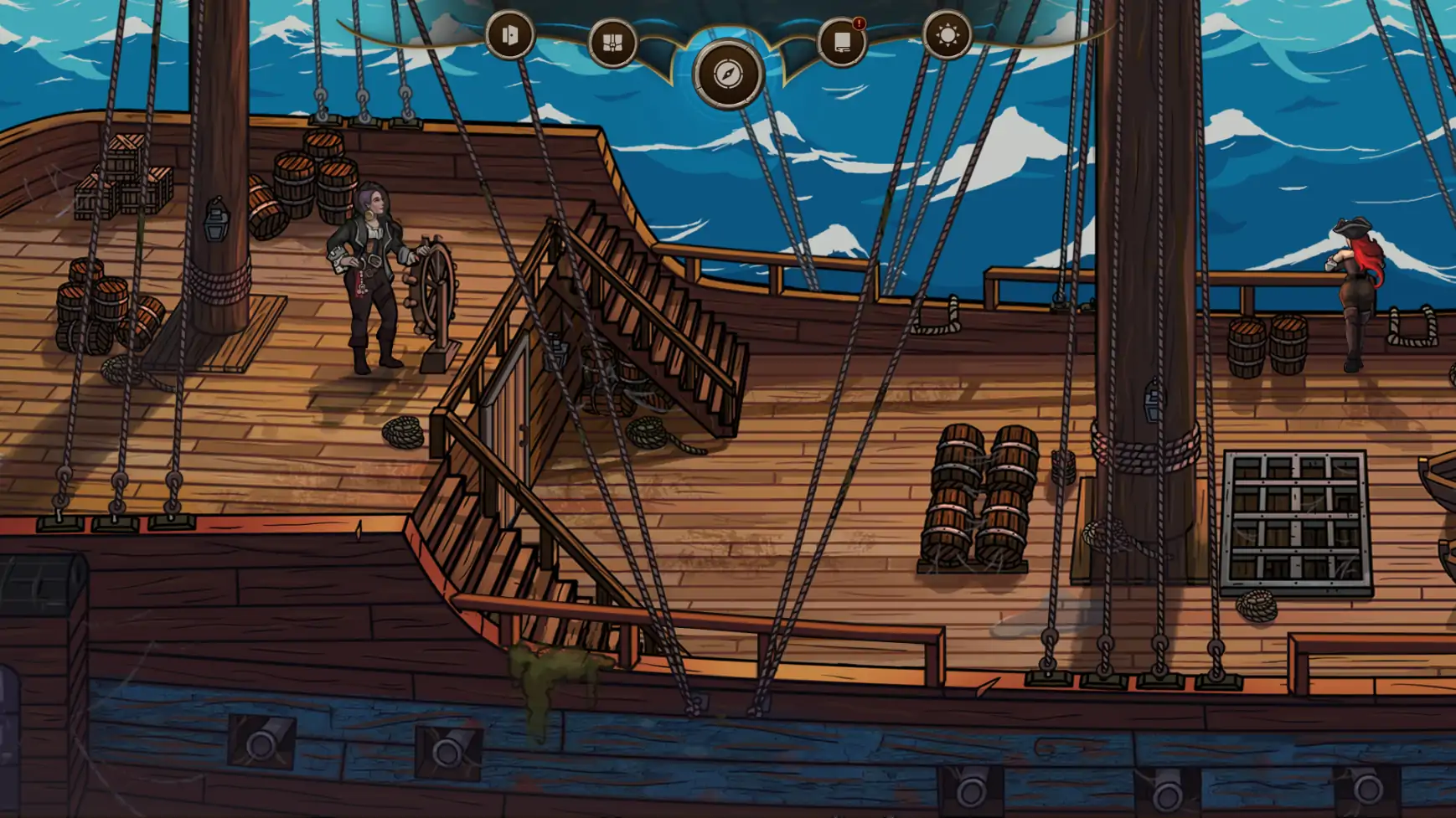 【欧美SLG/AI汉化/奇幻】湿沙v0.8.7f  AI汉化版【PC+安卓/3.36G/更新】 更新图 1