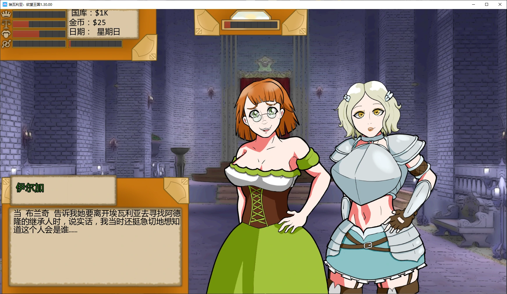 【欧美SLG/AI汉化/后宫】埃瓦利亚：欲望王国1.30.00 AI汉化版【PC+安卓/2.7G/更新】 封面图 2