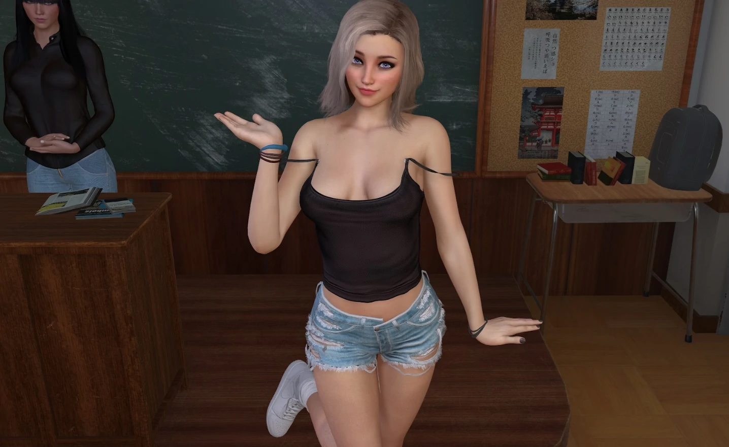 【欧美SLG/AI汉化/3D】野蛮女孩的告白0.8.1 AI汉化版【PC+安卓/4.5G/更新】 封面图 3