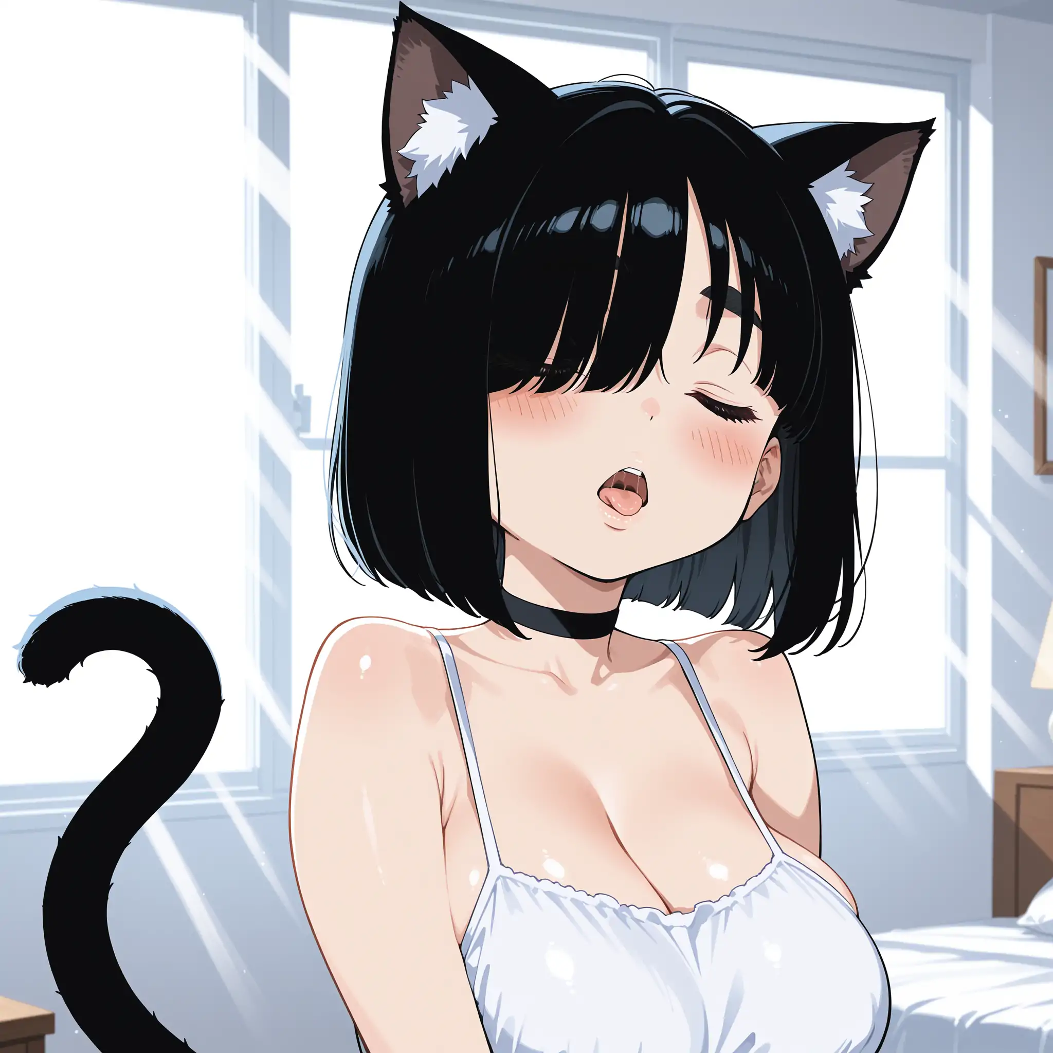 【日系SLG/AI汉化/摸索】猫娘宅急便v0.95  AI汉化版【PC+安卓/1.20G/更新】 更新图 1