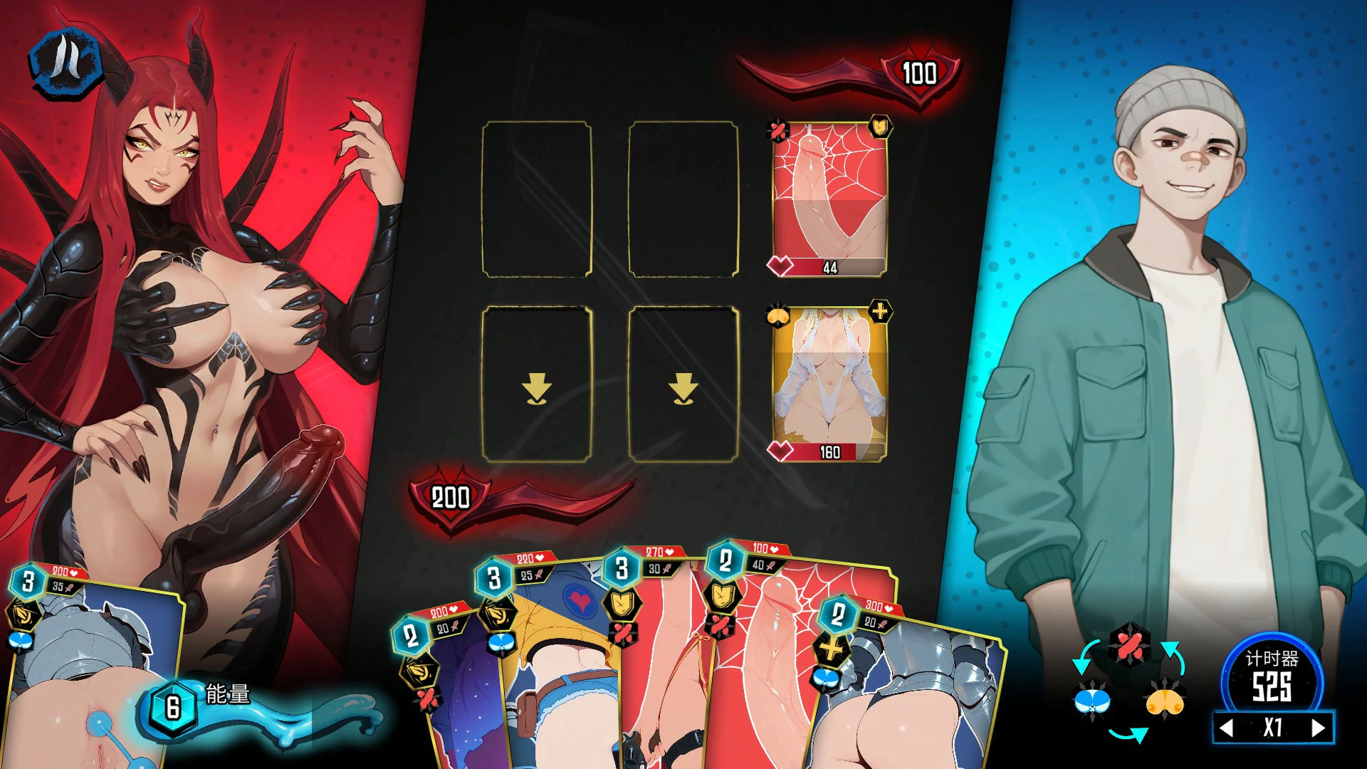 【欧美SLG/官中/巨乳】双性邂逅伪娘1.0.36 官方中文版【PC/8.5G】 内容图 2