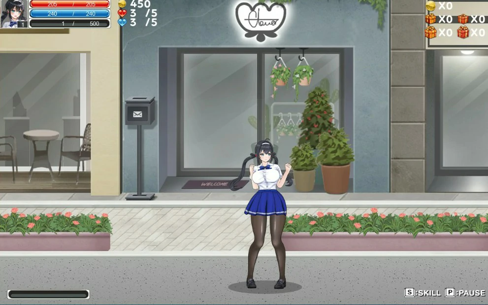 【日系ACT/官中/动作】格斗少女尤里  官方中文版【PC/0.8G】 内容图 1