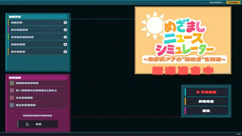 【日系SLG/官中/恋爱养成】闹钟新闻模拟器 ～面无表情女主播的初啼直播～  官方中文版【PC/0.58G】-X游