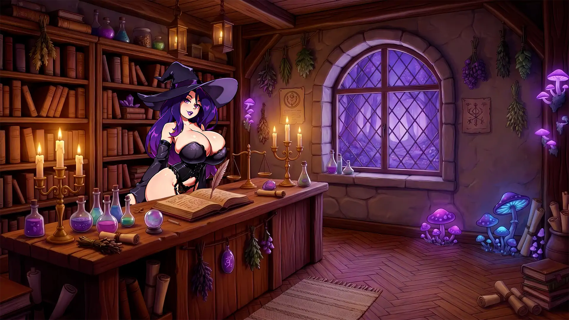 【日系SLG/AI汉化/熟女】烈焰激情v0.2.5  AI汉化版【PC+安卓/1.71G/更新】 封面图 2
