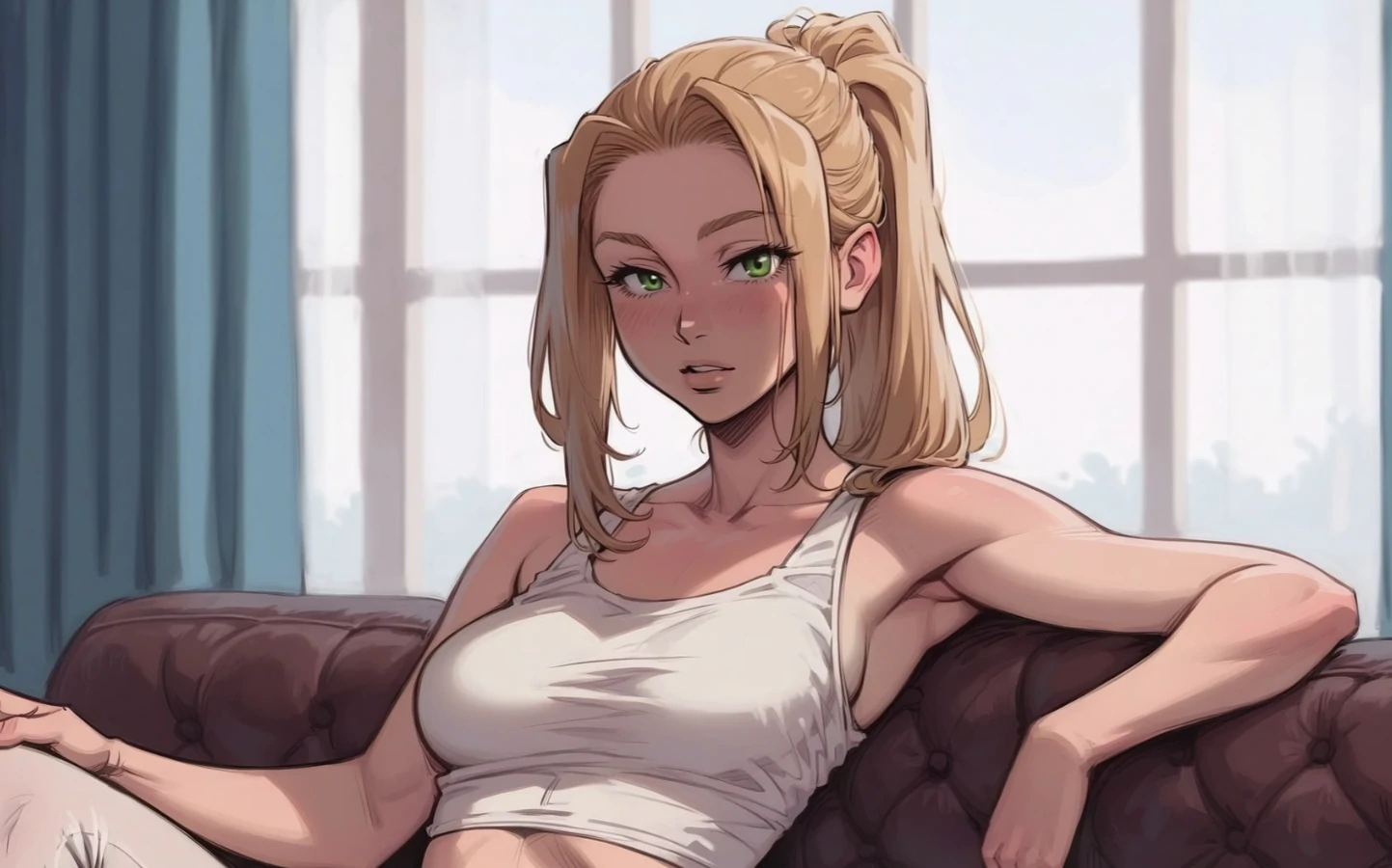 【欧美SLG/AI汉化/NTR】我的新女友Beach Day FR AI汉化版【PC+安卓/3.7G/更新】 内容图 1