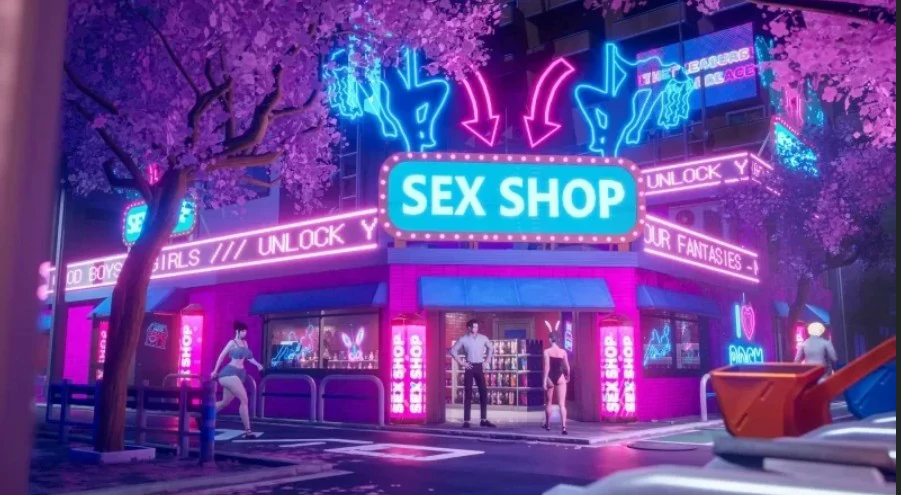 【欧美SLG/官中/巨乳】性商店模拟器：罪恶女孩V1.1 官方中文版【PC/3.8G】 内容图 1