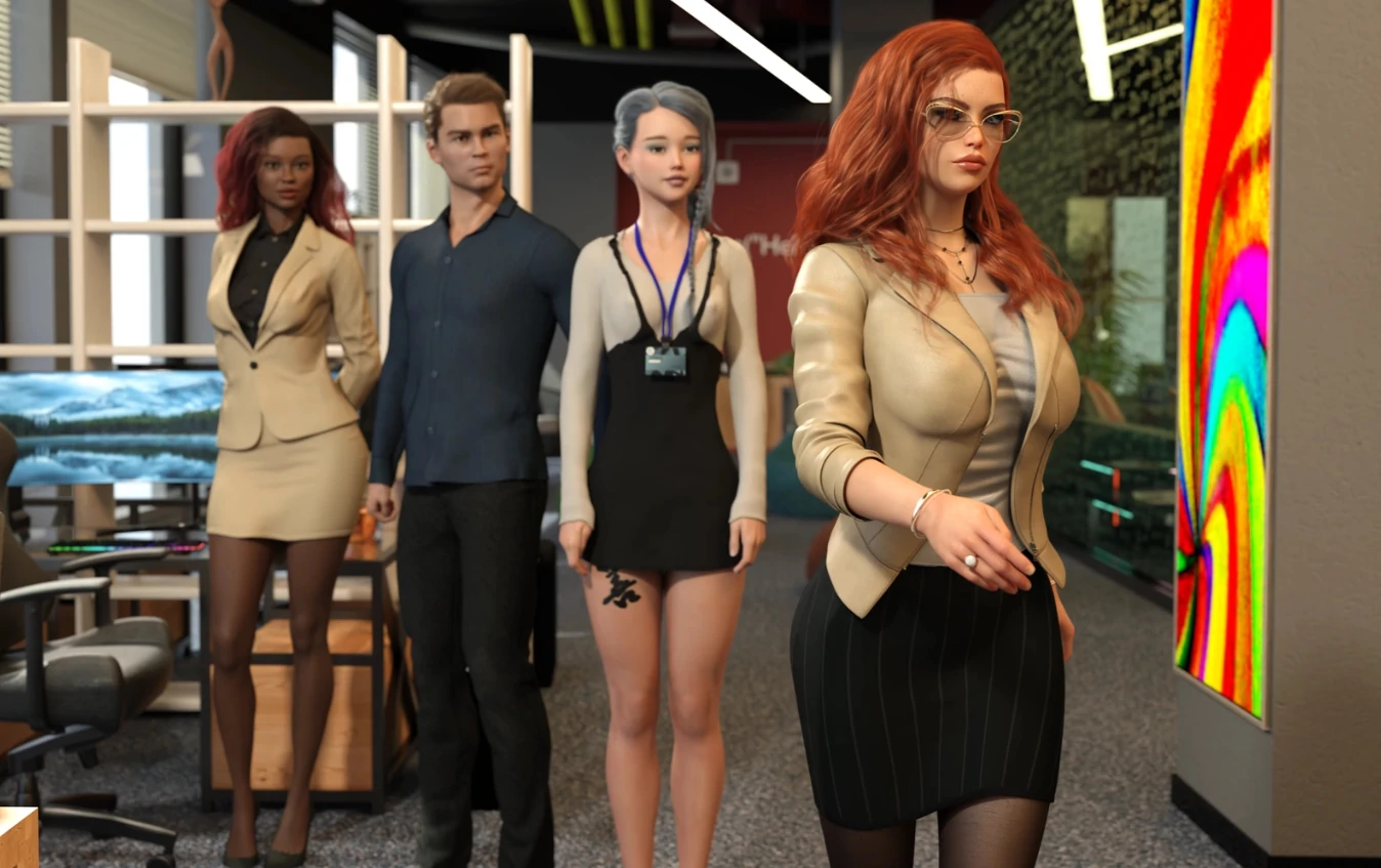 【欧美SLG/AI汉化/沙盒】恋物定位：S&M工作室S2 v1.3.13 AI汉化版【PC+安卓/8.4G/更新】 内容图 1
