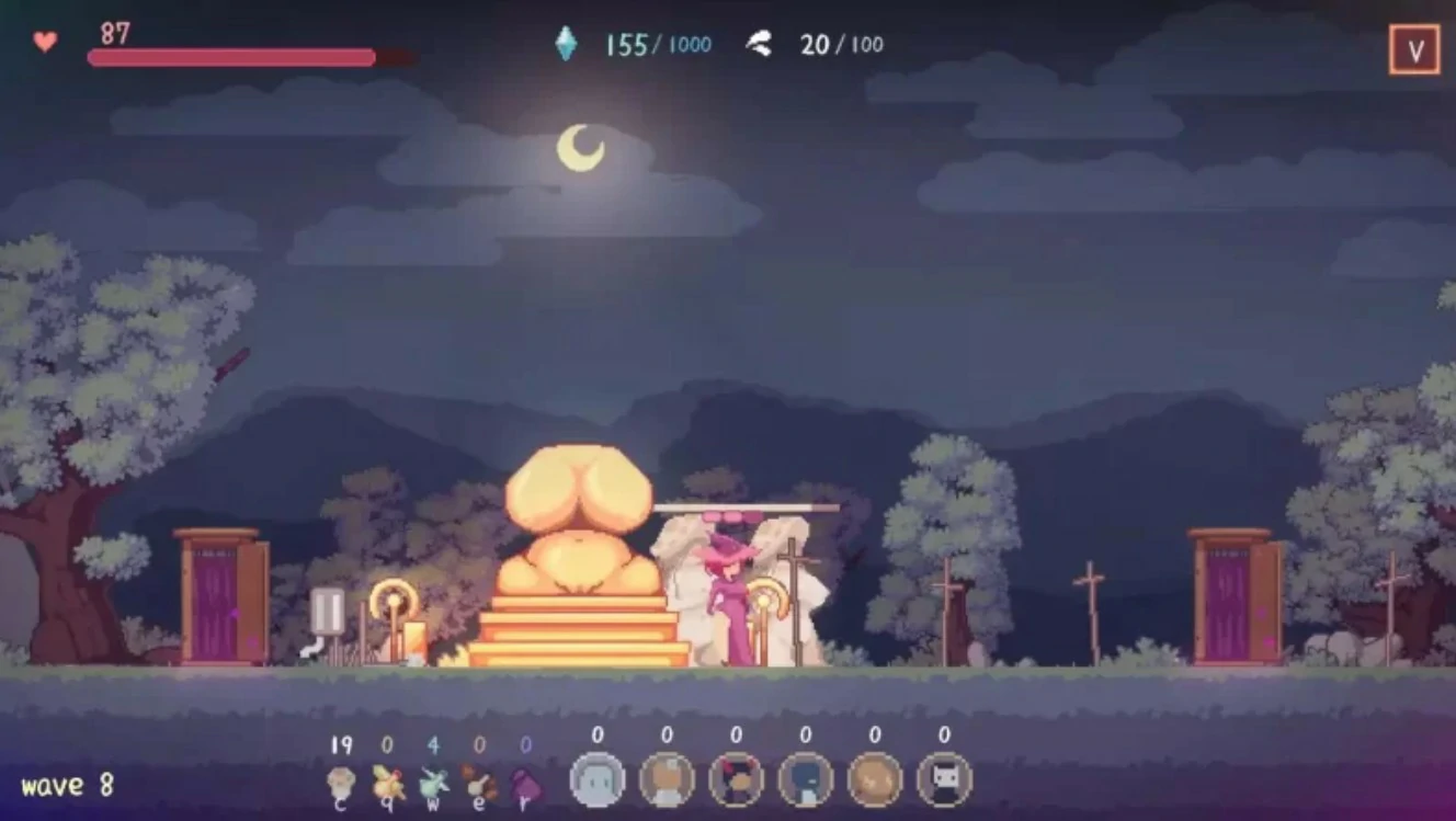 【日系ACT/官中/像素】紫森仪式  官方中文版【PC/0.5G】 内容图 1