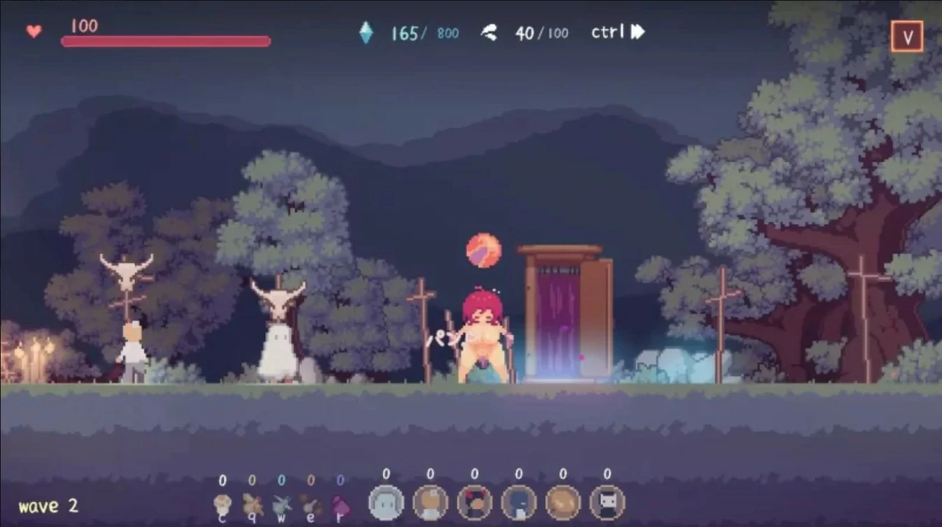 【日系ACT/官中/像素】紫森仪式  官方中文版【PC/0.5G】 更新图 2