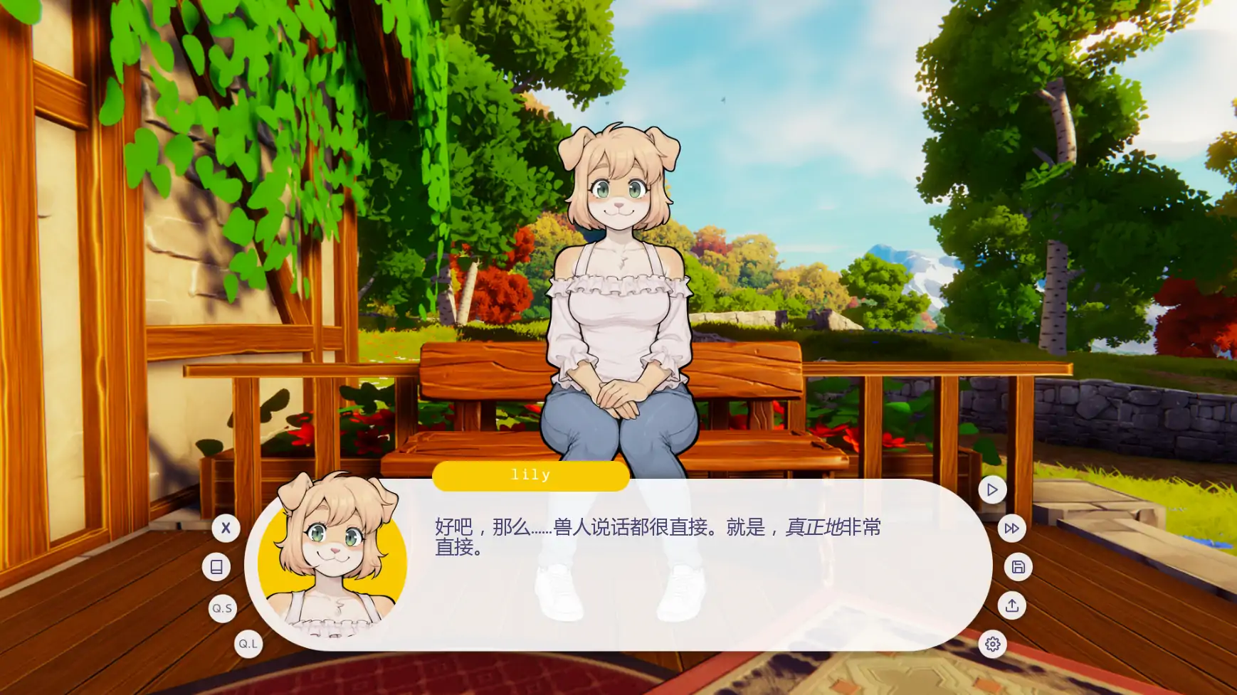 【欧美SLG/AI汉化/福瑞】我的毛茸茸邻居v1.8.0 AI汉化版【PC+安卓/2.71G/更新】 内容图 2