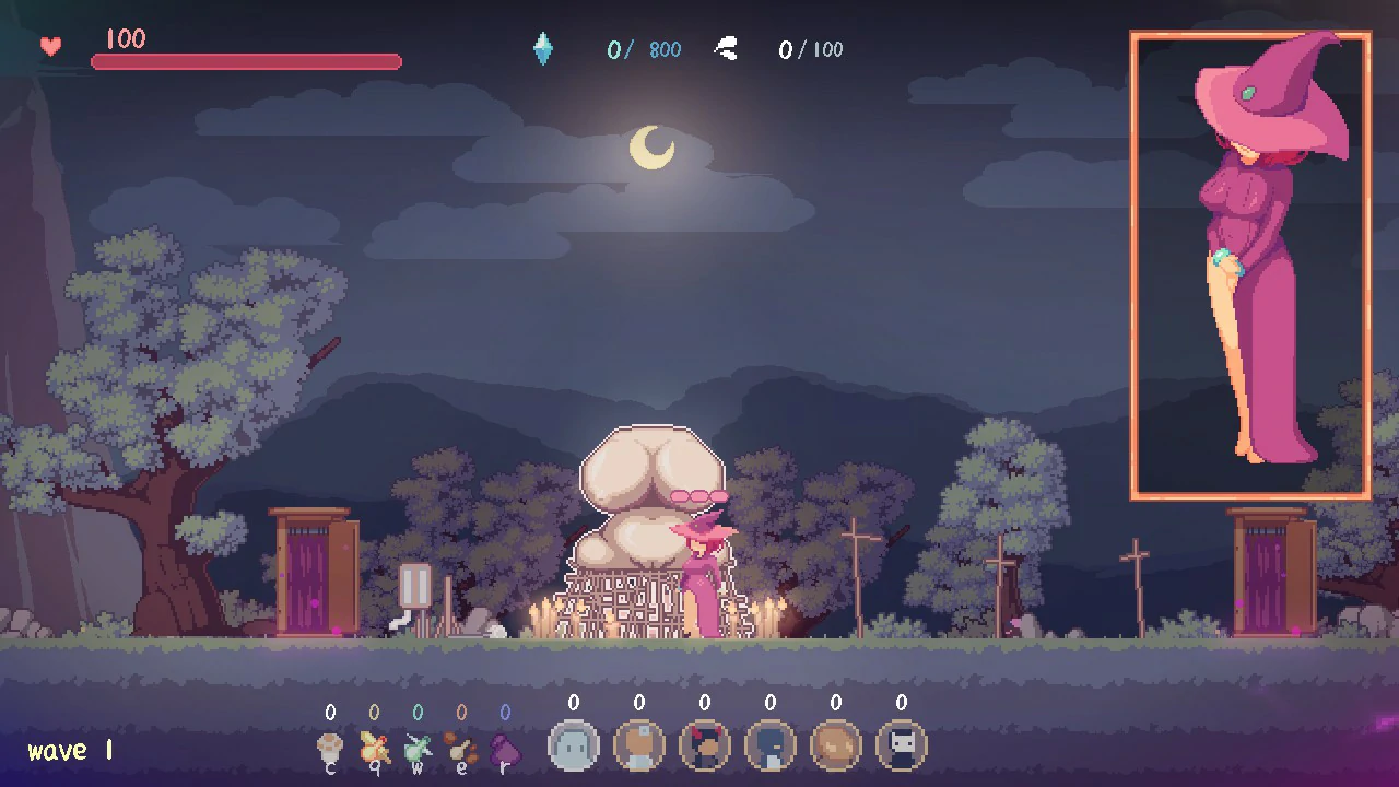 【日系ACT/官中/像素】紫森仪式  官方中文版【PC/0.5G】 封面图 2
