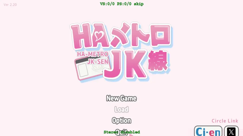 【日系SLG/官中/少女】HA电车JK线V2.20 官方中文版【PC+安卓/0.6G】-X游