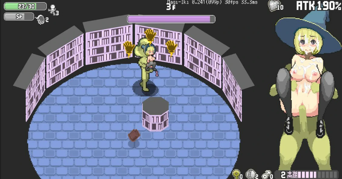 【日系ACT/官中/动作】魔法高潮～留级魔女与情欲魔手0.370 官方中文版【PC/1.8G】 更新图 2